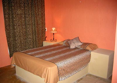 Leopard Cottage Bedroom